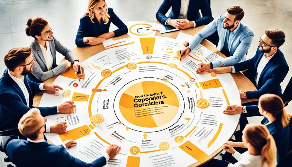 Communication d'entreprise avec le Golden Circle