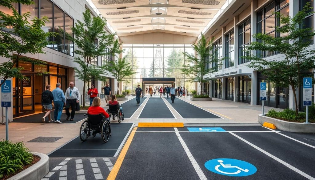 Accessibilité du centre des congrès Accessibilité du centre des congrès