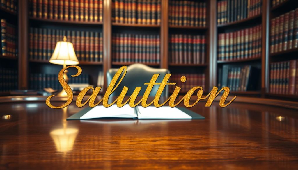 salutation professionnelle